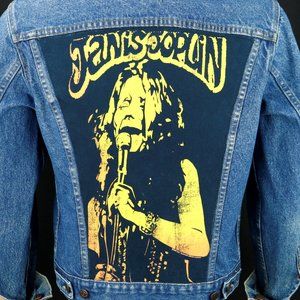 Janis Joplin Levi's Denim Jacket 38 Medium